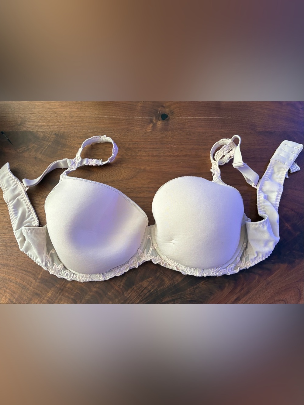 Simone Perele very light pink Lace-Trim T-Shirt Bra - Women Intimates & Sleepwea